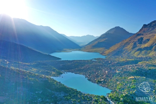 Озёра Беш-Таша: бирюзовые зеркала Таласского Ала-Тоо